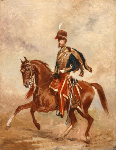 Lieutenant Colonel James Thomas Brudenell, 7th Earl of Cardigan, c.1854 by Alfred de Prades